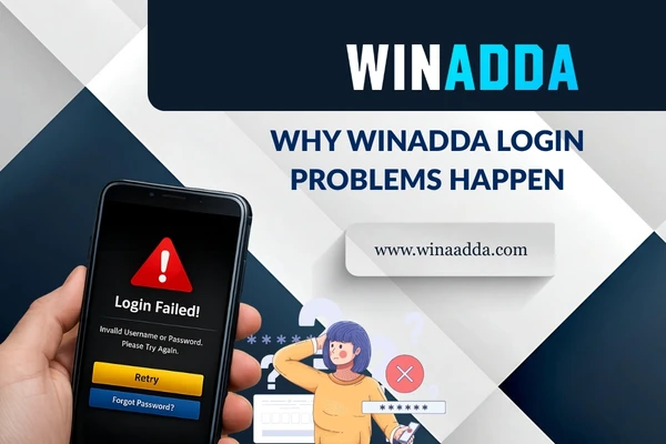 Why Winadda Login Problems Happen